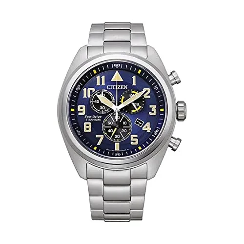 Citizen AT2480-81L Eco-Drive Super-Titanium Chronograph 43mm