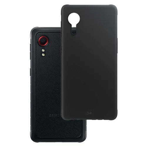 Handyhülle für Galaxy XCover 5 3MK Silikon Case Cover Futeral Hülle Etui Schwarz