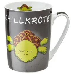 KAFFEEBECHER CHILLKRÖTE in weiß von Design@Home