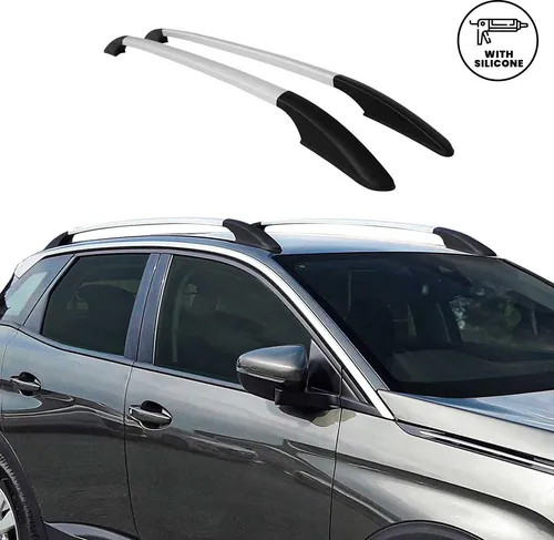 OMAC Aluminium Dachträger für Mercedes A Klasse W177 (2018-2025) - Gepäckträger aus rostbeständigem Aluminium, einfach zu montieren und ideal für stilvolle Fahrzeugerweiterung.