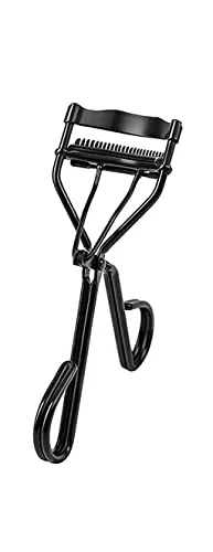 INTER-ESQUE® Wimpernzange - Eyelash Curler + 3x kostenloses Silikonpad & 3x Extra kämme – Schwarz