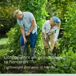 Orange Donkey Gartenspaten grau