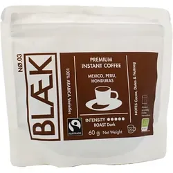 BLAEK Dark Roast BIO + Fair, 60 g von Blaek