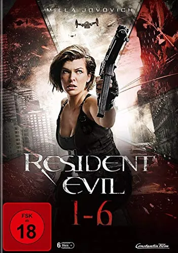 Resident Evil 1-6 Komplettbox (6 DVDs)