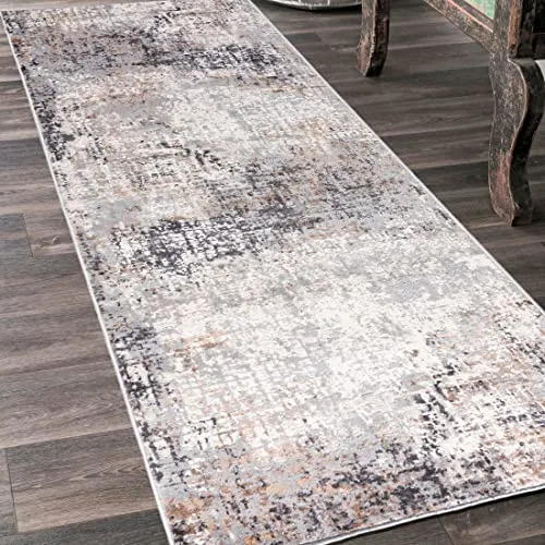 Mazovia Modern Abstrakter Flur- und Schlafzimmerläufer 60 x 100 cm