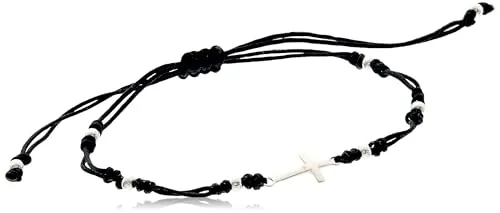 EVOLUTION Armband Black Kabbalah mit Kreuz 13023.3 - Stylisches EVOLUTION Armband Black Kabbalah mit Kreuz, ideal für modebewusste Träger. Hochwertige Materialien und zeitloses Design für jeden Anlass.