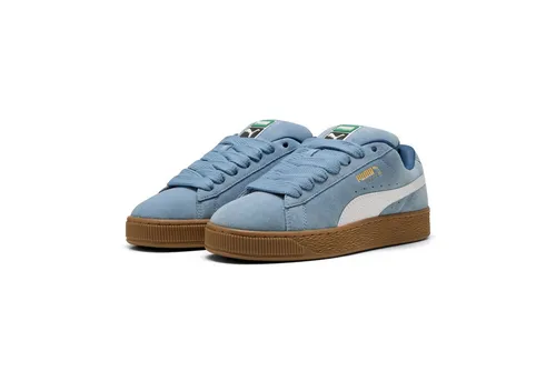 PUMA SUEDE XL Sneaker, Gr. 42,5, cool blau - Sportliche Sneaker aus hochwertigem Wildleder mit SOFTFOAM+ Dämpfung für ultimativen Komfort. Ideal für Streetwear und Breakdance.
