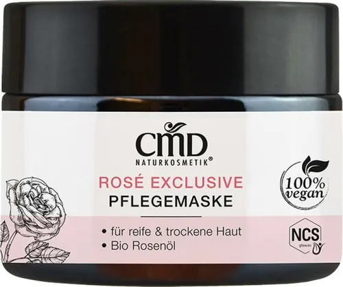 CMD Naturkosmetik Rosé Exclusive Pflegemaske 50 ml Gesichtsmaske
