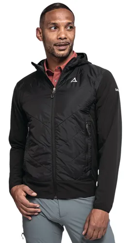 Schöffel Hybrid Jk Style Blaueis Men schwarz (9990) 52 - Funktionsjacke für Herren - Optimale Bewegungsfreiheit und Wärme für Outdoor-Abenteuer: Die windabweisende Hybridjacke mit PrimaLoft Black Insulation Eco ist atmungsaktiv, komprimierbar und bietet höchsten Tragekomfort.