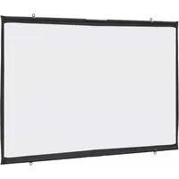 vidaXL 50 Zoll Beamer Leinwand - Wandhängend für Heimkino und Präsentationen - Beamer-Leinwände mit optimierter Oberfläche für scharfe Bilder und reduzierter Reflexion. Ideal für Klassenzimmer, Heimkino und Konferenzen.