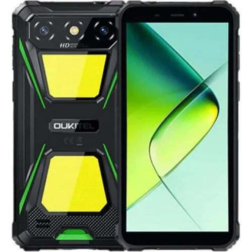 Oukitel Smartphone G5 6 4/128GB 6300mAh Grün (128 GB, Grün, Schwarz, 6