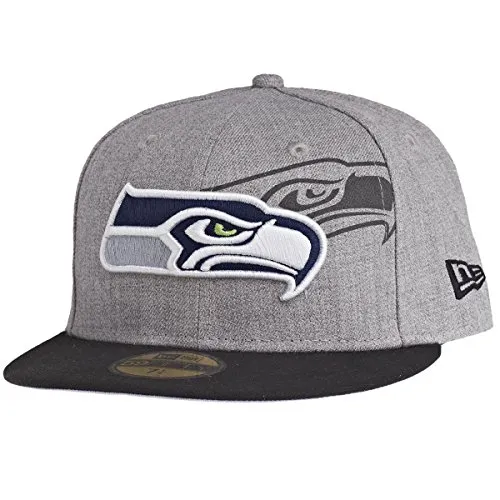 New Era 59Fifty Cap - SCREENING Seattle Seahawks - 7 1/8