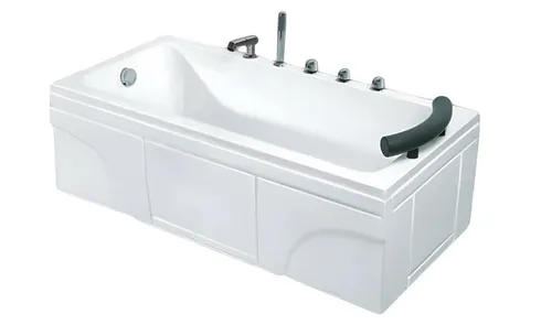 Designwanne Freistehende Acrylwanne 150x71 cm - Moderne Badewanne aus hochwertigem Acryl, ideal für kompakte Badezimmer. Mit eleganter Form und einfacher Montage für Ihr Wohlfühlbad.