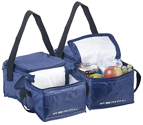 PEARL Kühlbox: 4er-Set isolierte Mini-Kühltaschen mit Tragegurt, je 2,5 Liter (Kühlbox klein, Kühl-Tasche, Flaschenkühler)