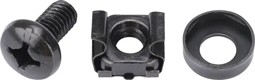 Schrauben & Muttern Schwarz von HMF