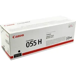 Canon Toner 3020C002 055H schwarz - Originaltoner mit hoher Kapazität für bis zu 7.600 Seiten, passend für Canon Satera und i-SENSYS Drucker
