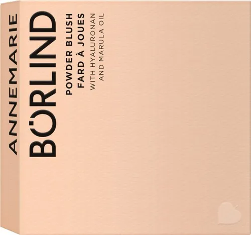 Produktbild ANNEMARIE BÖRLIND Powder Blush 5 g Glovy Peach Rouge