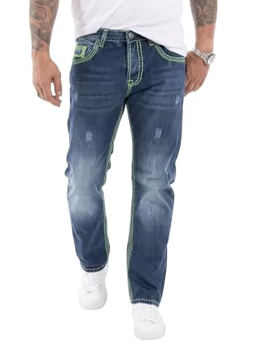 Rock Creek Herren Jeans Hose Comfort Fit RC-2271 - Jeans für Herren im Comfort Fit, ideal für jeden Figurtyp. Robuste Verarbeitung mit stylishen Details und angenehmem Tragekomfort – perfekt für Büro, Alltag und Freizeit.