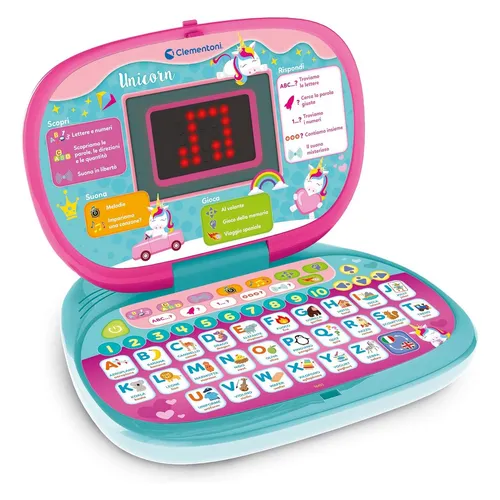 Clementoni DOT Primo Laptop 3+ Unicorn (Englisch, Italienisch) (16455)