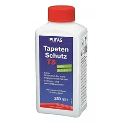 PUFAS Tapetenschutz - Tapeten und Anstrichschutz Elefantenhaut 0,25L - Tapeten Schutzmittel, wach- und scheuerbeständig für langanhaltende Frische und Schutz Ihrer Wände.