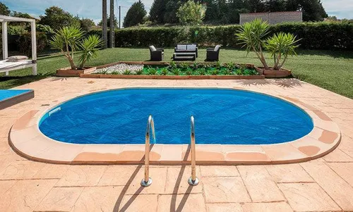 Luftpolsterfolie 180 µ 9 x 5 m - hält die Temperatur in grau von Gre