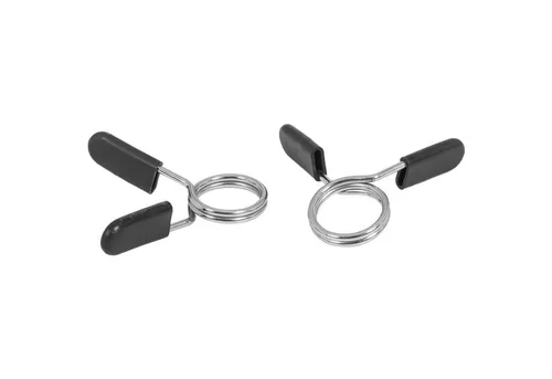 GORILLA SPORTS Kurzhantel Federverschlüsse, Paar, Klemme für 30mm, Federclip, Hantelverschlüsse