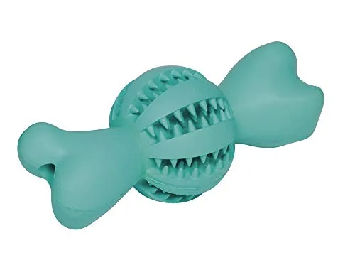Nobby Vollgummi Ball mit Knochen DENTAL LINE 18 cm