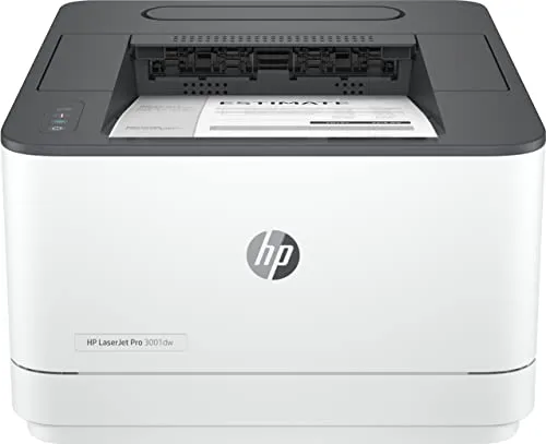 HP LaserJet Pro 3002dwe Drucker - Schwarzweiß Laser-Drucker für kleine Teams, mit beidseitigem Druck und bis zu 33 Seiten pro Minute - ideal für effizientes Arbeiten.