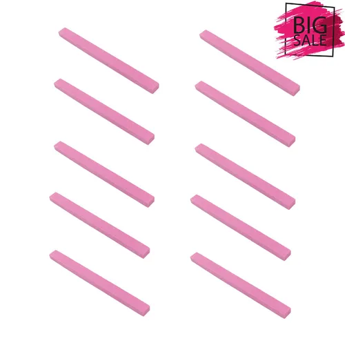 ALGAN Schleifstein Wetzstein f. Kebab Kreismesser Dönermesser rosa 10er Pack