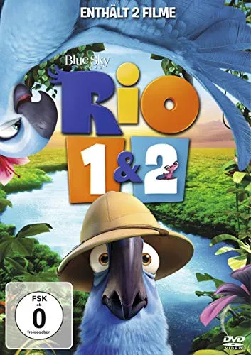 Rio / Rio 2 - Dschungelfieber,2 DVDs
