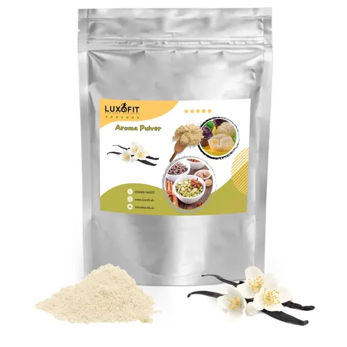 Luxofit Bourbon Vanille Aroma Geschmack Flavour Pulver 200g