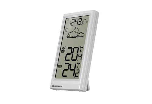 Bresser Wetterstation Funk mit Außensensor Meteo Temp von BRESSER