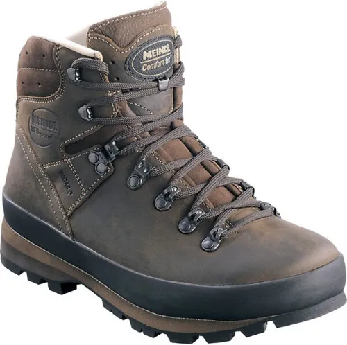 Meindl Bernina 2 Herren Trekkingschuh BROWN/NOUGAT - 44 - Wanderschuhe mit Comfort fit® für perfekten Tragekomfort, ideal für ausgedehnte Touren in leichtem alpinen Gelände.