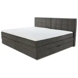 Boxspringbett Casa Grande 240 x 200 cm in grau von Jockenhöfer