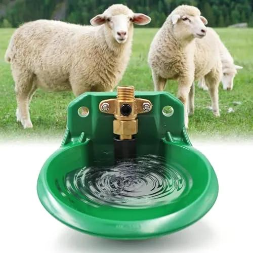 Schaftränke Rindertränke Automatische Ziegentränke Wasserspender große Kapazität Weidentränke Tränke mit Schwimmerventil