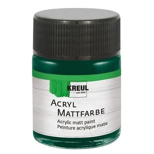 Kreul Acryl Mattfarbe Tannengrün 50ml 100ml/7,18 Euro