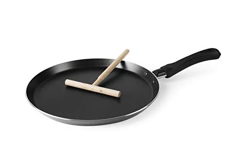 Excelsa Knall Amica Crêpe-Maker 38xH5,5x24 cm Schwarz