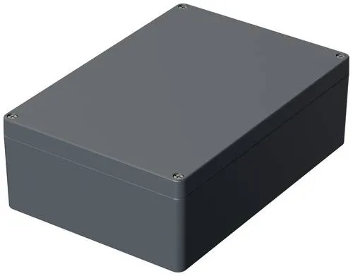 Bopla EUROMAS A 160 01160000 Industrie-Gehäuse - Aluminium-Gehäuse 330 x 230 x 111 mm, mit eingeschäumter Deckeldichtung für optimalen Schutz und unverlierbaren Schrauben für einfache Montage.