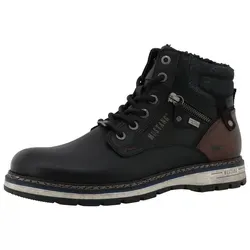 Mustang Shoes Mariko Winterboots, Schnürboots mit TEX-Ausstattung - Wanderschuhe in Größe 42, schwarz, mit warmem Futter und TEX-Ausstattung für optimalen Wetterschutz und Komfort, ideal für kalte Tage.