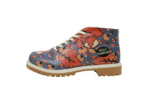 DOGO Shortcut Boots Hello Pumpkin Damen Stiefeletten von DOGO