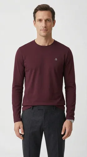 Marc O'Polo Longsleeve (Packung, 2-tlg) Rundhals, shaped fit, Jersey, basic