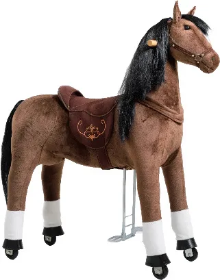 Ponnie Mechanisches Pferd auf Rollen Happy Ponnie XL PRO