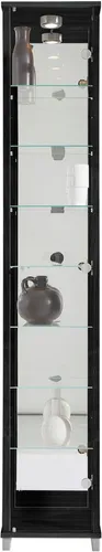 fif möbel Vitrine OPTIMA Standvitrine/Glasvitrine 1x Glastür,perfekt für Sammler,Sammlervitrine