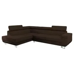 MIRJAN24 Ecksofa Fonti Cord mit Schlaffunktion