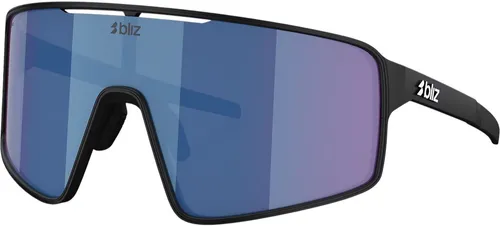 Bliz P001 ZB7015 12 Sportbrille - Matte Schwarz 42 - Sportbrillen mit UV-Schutz und kratzfesten Gläsern für optimalen Schutz beim Sport.
