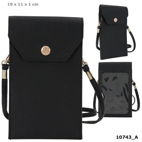 Depesche Top Model Umhängetasche  Handytasche Schwarz