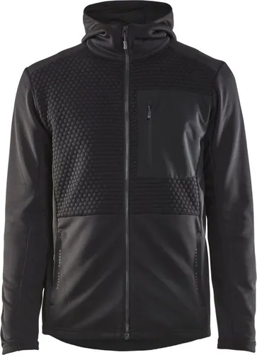 Blåkläder Hoodie Kapuzenjacke - Vielseitiger Kapuzensweater für Arbeit und Freizeit. Mit durchgehendem Reißverschluss, Kordelzug und praktischer Brusttasche bietet er Komfort und Stil zugleich.