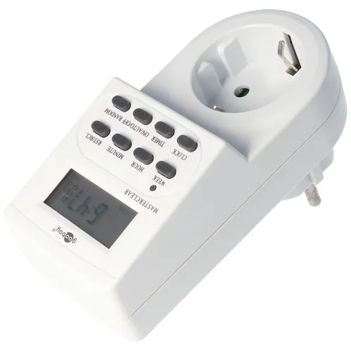 Goobay Zeitschaltuhr LCD 24 Stunden Digital 51277