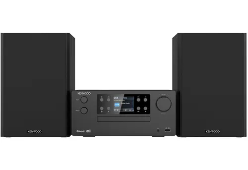 Kenwood M-925DAB-B Kompakt-Stereoanlage - Kompakt-Stereoanlagen mit Bluetooth und Hi-Fi Klang, ideal für Musikliebhaber, die ihre Lieblingshits in bester Qualität genießen möchten.