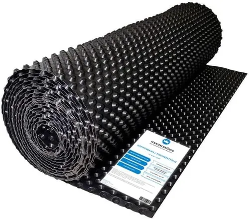 2x Noppenbahn 1m x 20m 40m² Noppenfolie Drainage Mauerschutz Mauerwerk